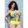 Rossi 165CM 5FT4 Curly Short Hair Fat Butt Real Sex Doll